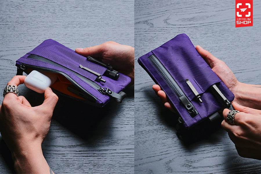 Alpaka - Zip Clutch